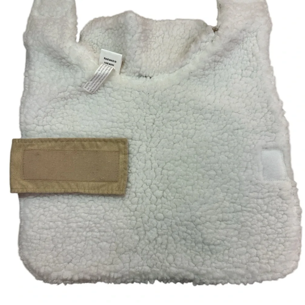 DMC Suede Sherpa Lined Blanket Coat for Dog Medium NWOT